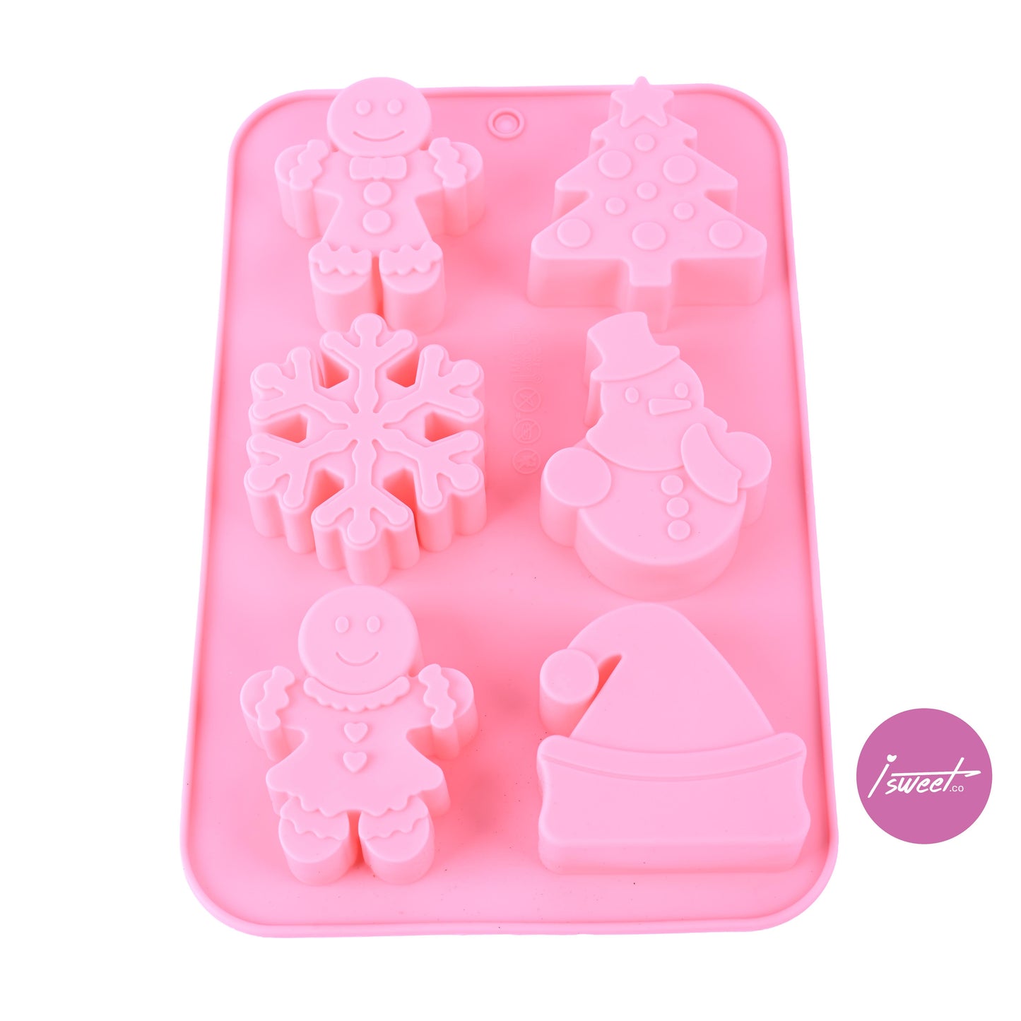 christmas silicone baking mold