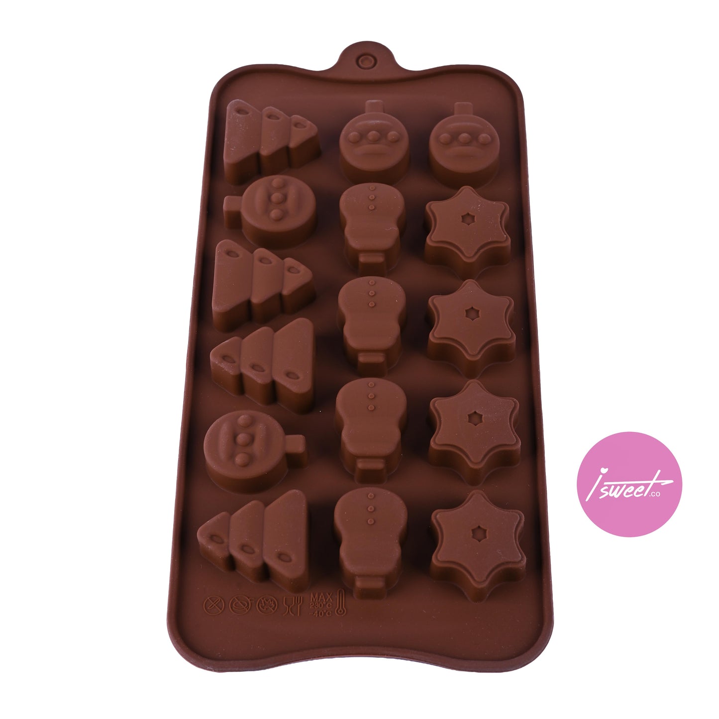 christmas silicone baking mold