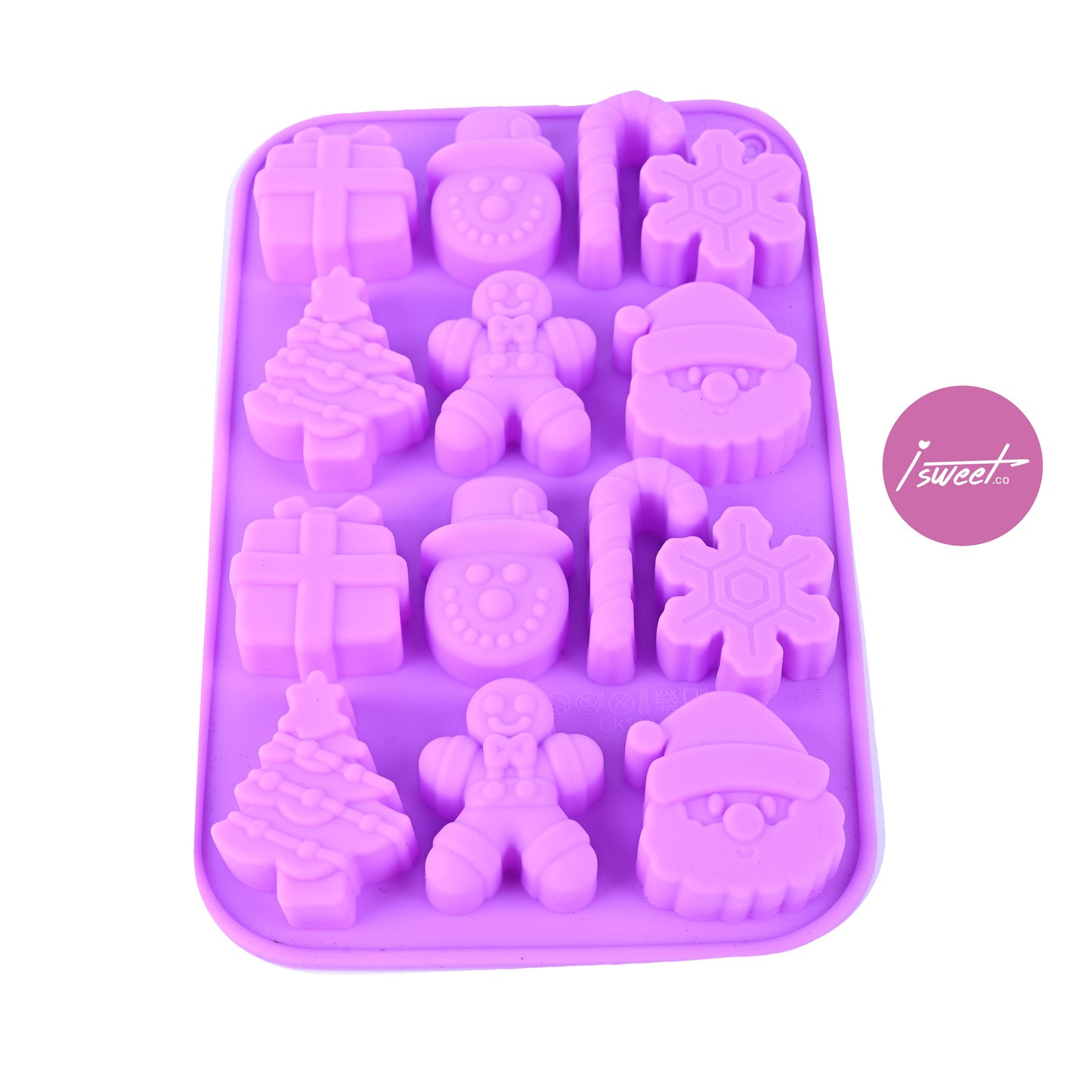 christmas silicone baking mold
