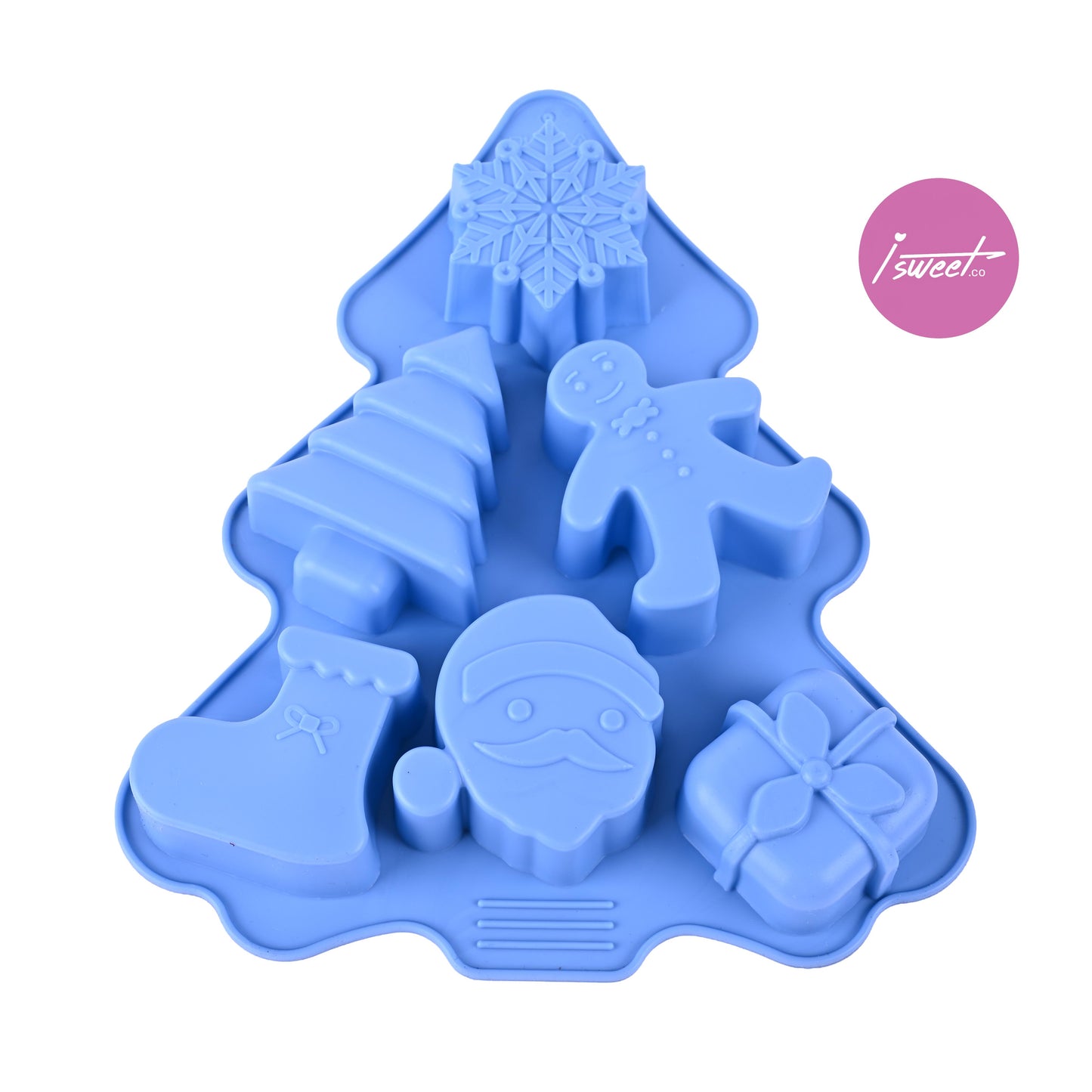 christmas silicone baking mold