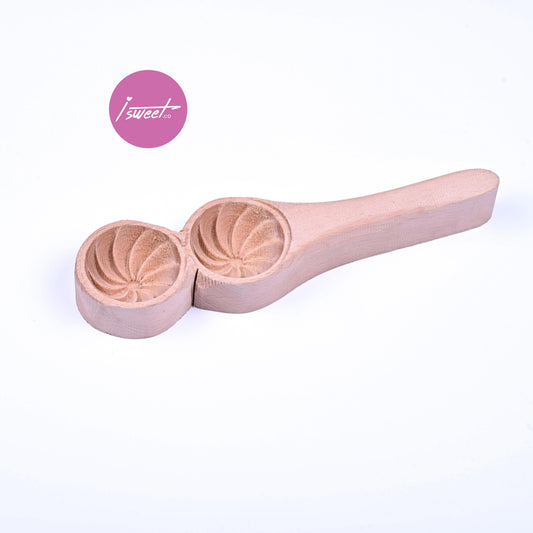 قالب معجنات خشبي - نمط دوامة