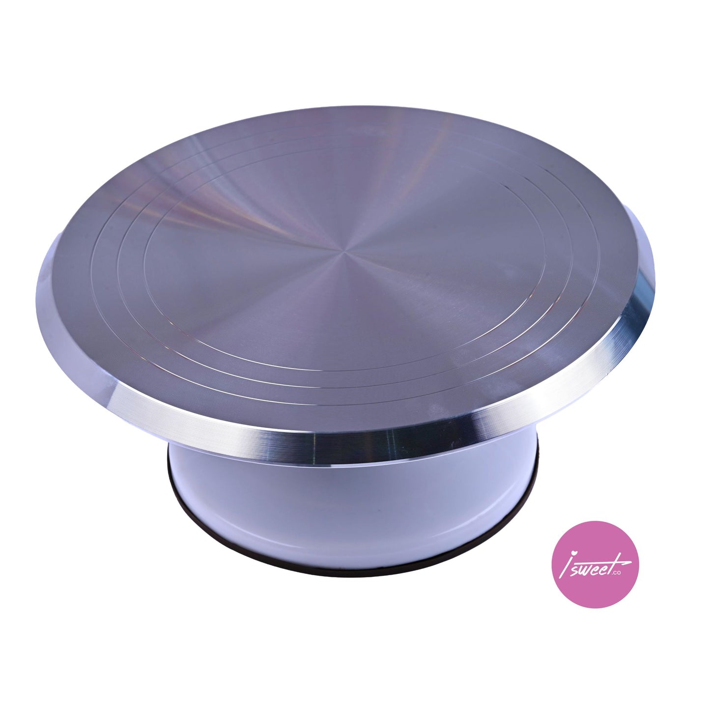 حامل كيك دوار من الألومنيوم