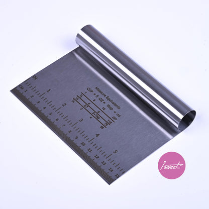 stainless steel bench scraper