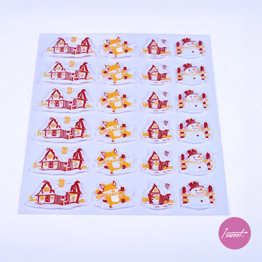 Christmas Paper Toppers