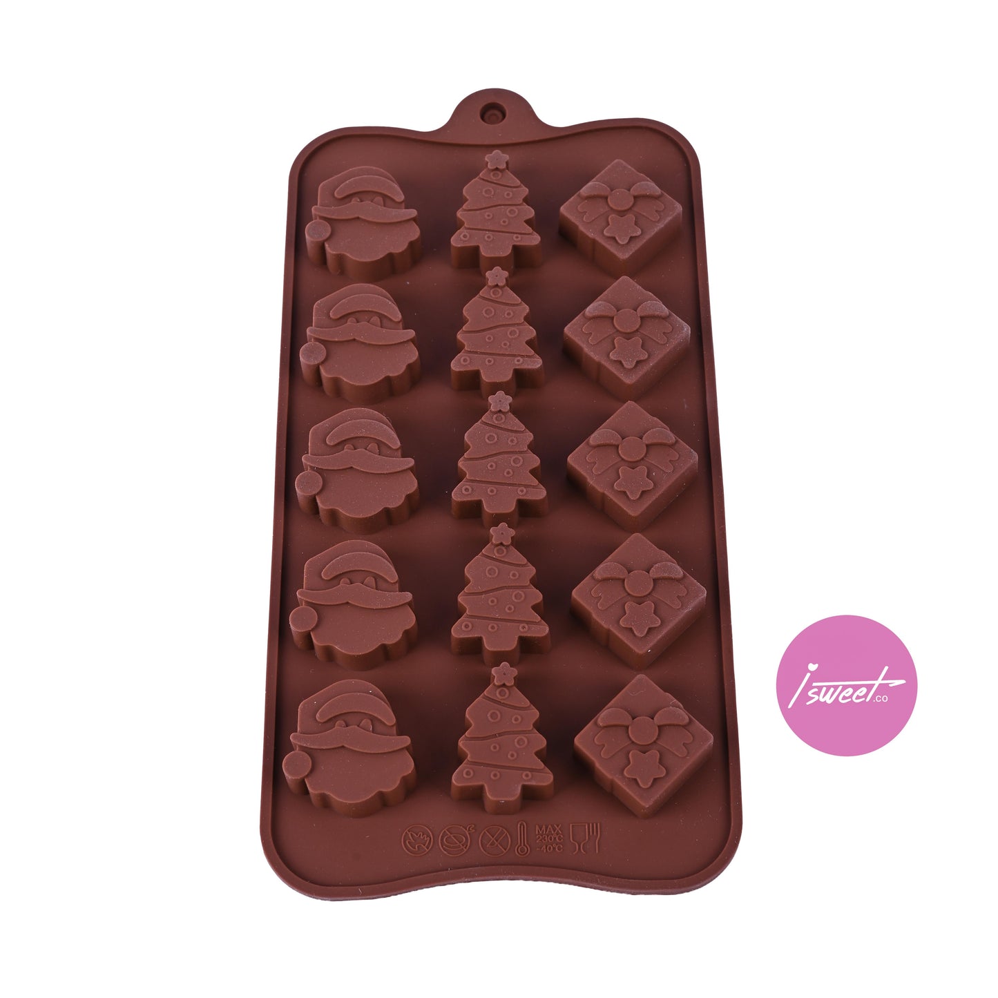 christmas silicone baking mold