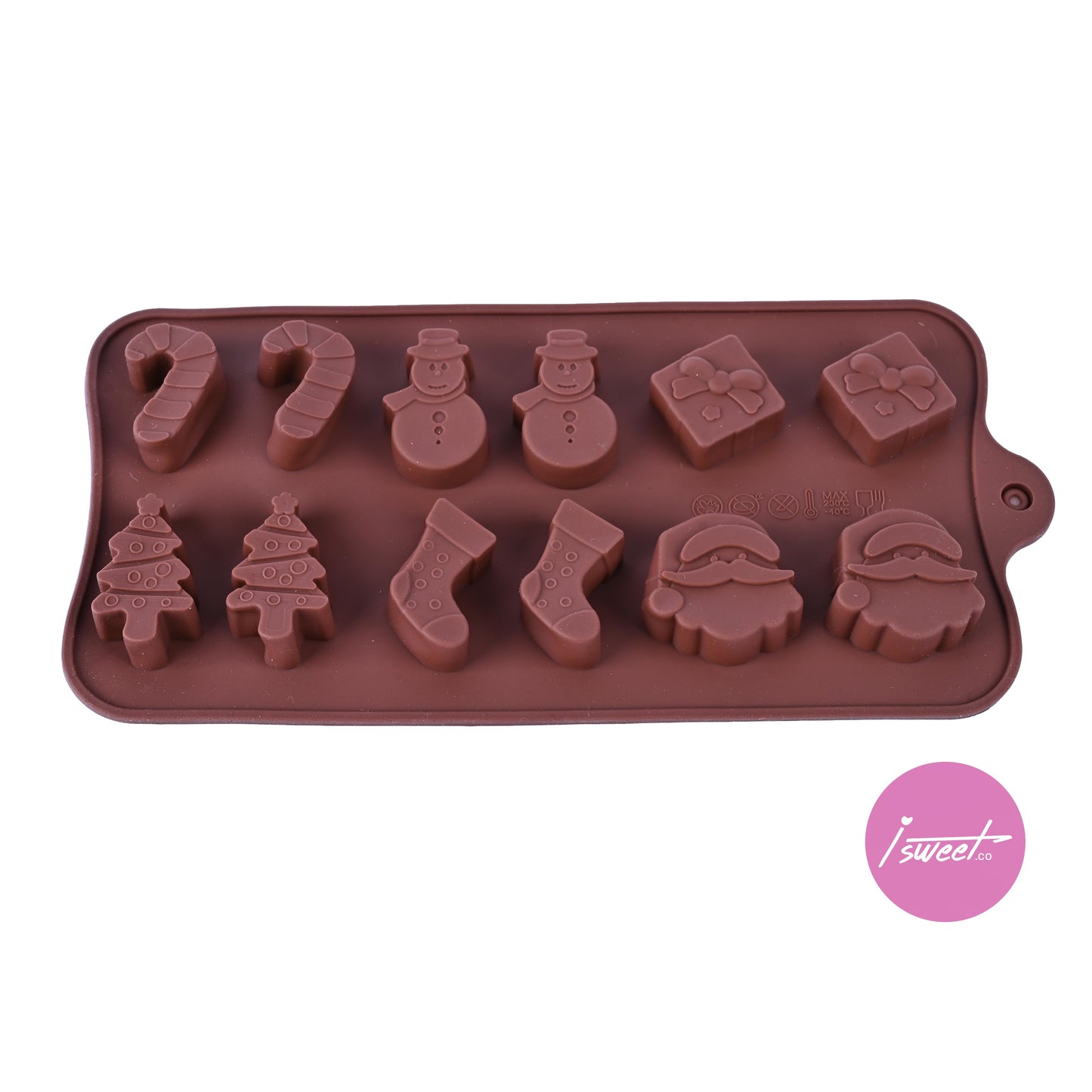 christmas silicone baking mold