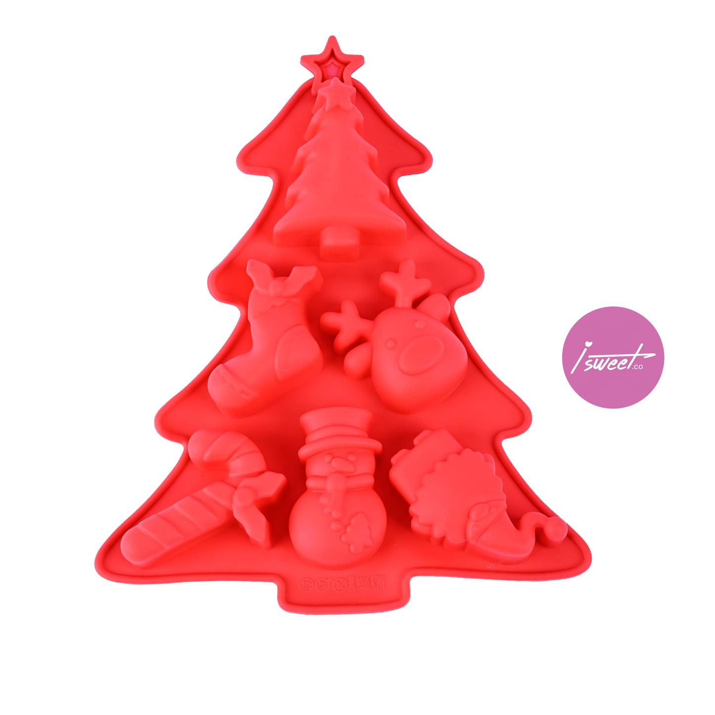 christmas silicone baking mold