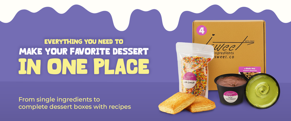 iSweet — Dessert Ingredients & Recipe Boxes | Cairo Delivery – i sweet
